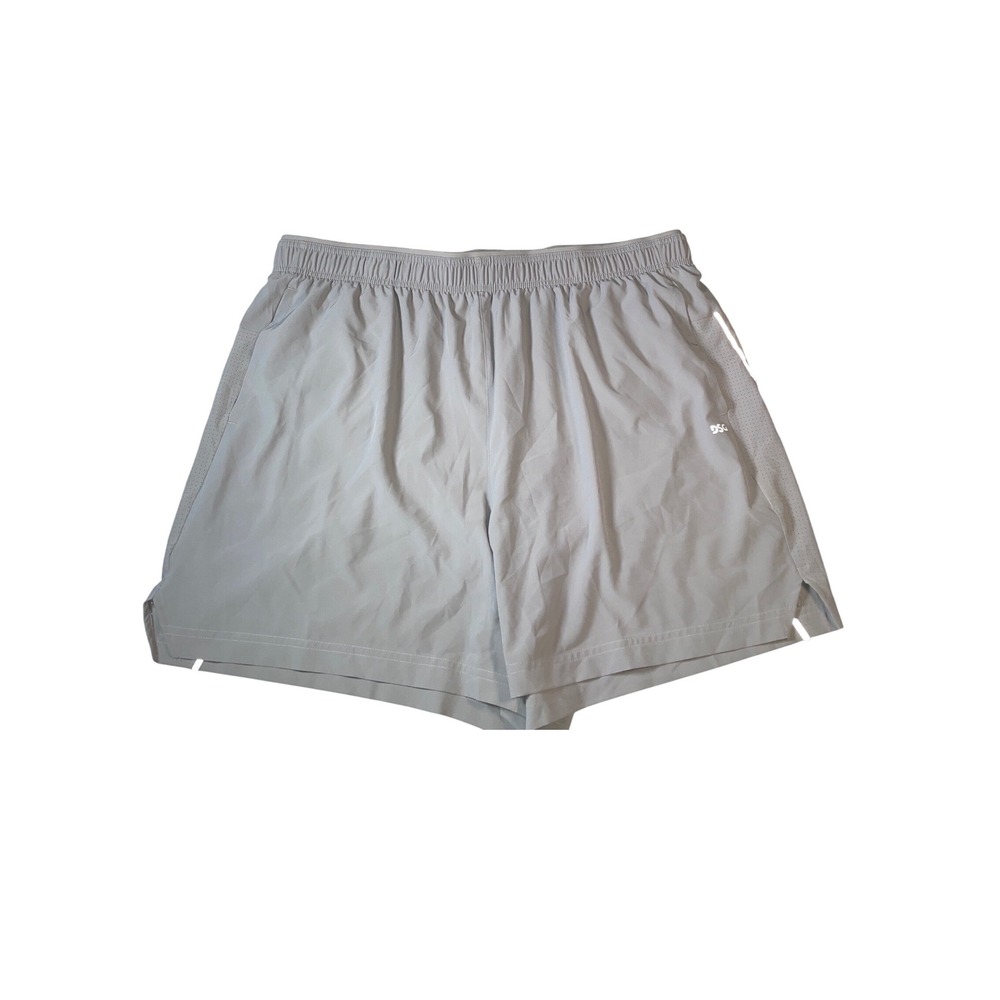 DSG Mens 5 Inch Stride Shorts Grey Athletic Running Training XXL New